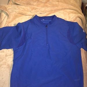 short sleeve royal blue ringor BP